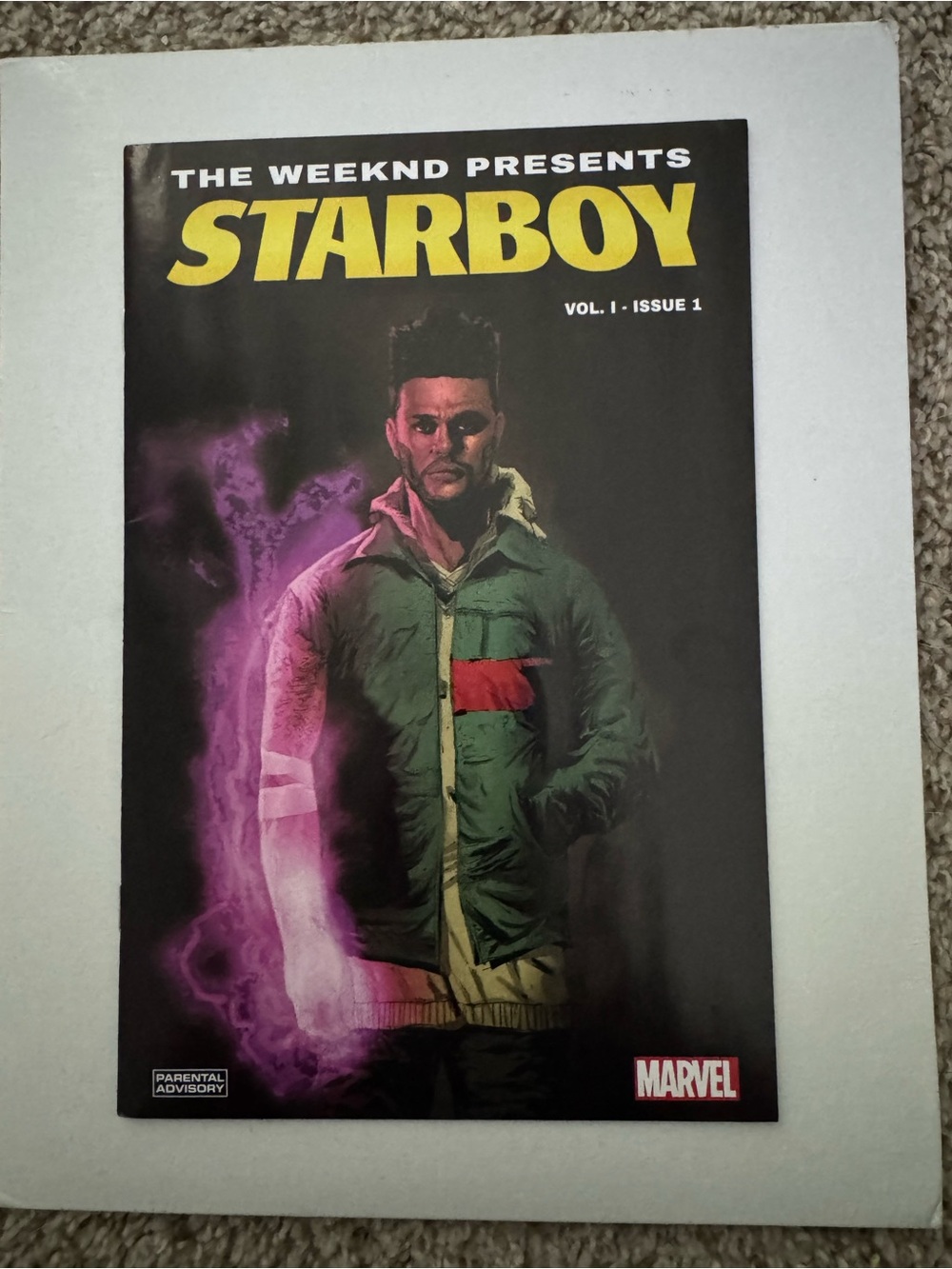 “Starboy” - The Weeknd Comic Book